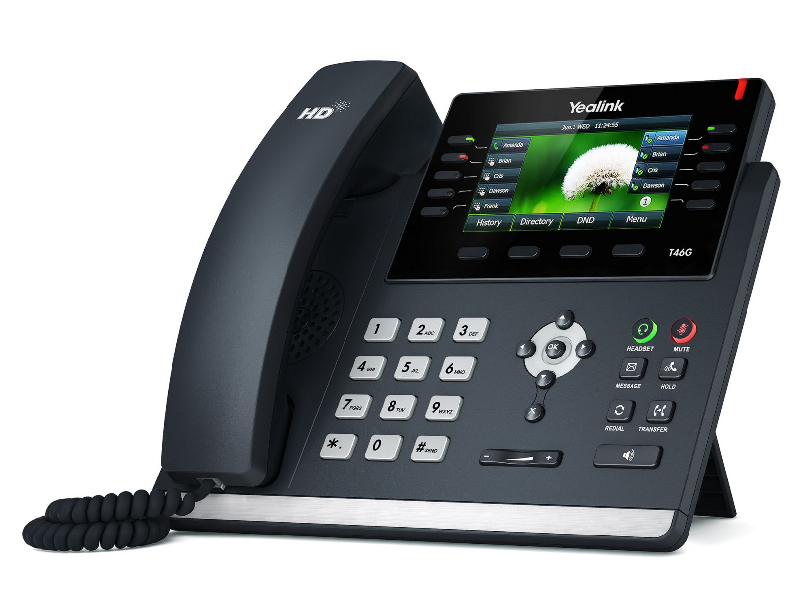 Yealink T5W desk phone firmware update